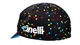 Cinelli Gorra de ciclismo Caleido Dots - dark grey/talla única