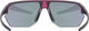 uvex Set de lunettes Vectiv - cranberry transparent | mirror rose