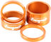 Set d'Entretoises Space Doctor pour 1 1/8" - orange/universal