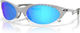 Oakley Plantaris Brille - x silver | prizm sapphire
