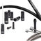 capgo Set de Câbles de Vitesses OL long pour Shimano/SRAM - noir/universal