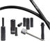 capgo Set de Câbles de Vitesses BL long pour Shimano/SRAM VTT 1vit. et VAE - noir/universal