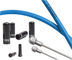 capgo Set de cables de frenos BL para Shimano/SRAM Road - azul/universal