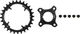 OneUp Components Switch Chainring Carrier System for Shimano - black | 28 