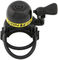 Timbre de bicicleta Mini Bing - negro-neoyellow/23 mm