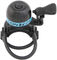 Timbre de bicicleta Mini Bing - negro-neoblue/23 mm