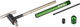 Outil pour Patte de Dérailleur Hanger Alignment Gauge HAG - green-black/universal