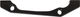 PAUL Disc Brake Adapter for 140 mm Rotors - black/rear IS to PM