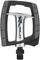 PD-C09 Comfort Plattformpedale - silber-schwarz/universal