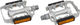 NC-17 Trekking Pro Plattformpedale - silber