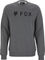 Fox Head Pull-over en molleton Absolute Crew modèle 2024 - heather-graphite/M