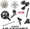 Shimano Ultegra Di2 R8150 group set 2x12 - anthracite | 160,0 mm | 11-34 | 36-46