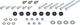 SKS Set de guardabarros RD+RT Bluemels Basic - plata/45 mm / 28"