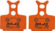 XLC Bremsbeläge Disc BP-O31 für Formula Mega One, R, RX - orange/organisch