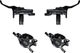 Shimano Ensemble de freins à disque XT BL-M8200+BR-M8200 - noir/gauche/droite (spécifique)/Ensemble