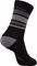 Endura Chaussettes BaaBaa Merino Stripe - matte black/42,5-47