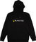 Burgtec Sudadera con Capucha Black Logo - black/M