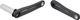 SRAM Red E1 DUB 2x12-fach Carbon Kurbelarm-Set - black/170,0 mm