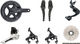 Shimano 105 R7000 group 2x11 39-53 with direct mount (rear seat stay) - silky black | Shimano Road | Shimano Road | Braze-on | 170,0 mm | 39-53 | 11-32