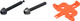 Shimano Pinza de frenos GRX BR-RX820 con pastillas de resina - negro/Rueda trasera/ninguno