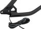 Racktime Portaequipajes Gleamit 2.0 Tour con luz trasera de dinamo - negro/28"-29"