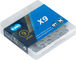 KMC X9 9-speed Chain - ept silver/114