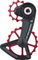 CeramicSpeed OSPW X Coated Schalträdchen-System für SRAM AXS XPLR - red/13 Zähne (Leitrolle), 19 Zähne (Spannrolle)