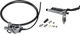 TRP DH-R EVO Disc Brake - silver/Rear wheel/Right (side-specific)