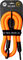 tex-lock Câble de verrouillage de cadre mate - acid orange