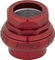 Chris King GripNut Sotto Voce EC30/25,4 - EC30/26 Gewindesteuersatz - red/1"/EC30/25,4 - EC30/26