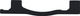 GALFER Disc Brake Adapter for 223 mm Brake Rotors - black/PM 7" to PM +43 mm