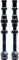 NoTubes Tubelessventil Exo-Core - 2 Stück - schwarz/SV/tall