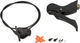 Shimano GRX BR-RX400 + BL-RX600 Disc Brake - black/Front wheel/Left (side-specific)