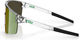 Bliz P004 Sports Glasses - transparent white | green