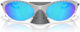 Oakley Plantaris Brille - x silver | prizm sapphire