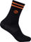 bc original Chaussettes Bike 8" - black-orange/41-43