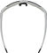 uvex pace perform V Sportbrille - white matt/litemirror silver