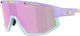 Bliz Lunettes de sport Fusion Small - matte pastel blue/brown-rose
