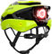 LUMOS Ultra Fly Pro MIPS Helmet + Firefly LED Helmet Light Bundle - hyper green | 54 - 61 cm