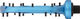 OneUp Components Aluminium Plattformpedale - blue/universal