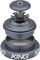 Chris King InSet i7 ZS44/28,6 - EC44/40 Mixed Tapered GripLock Steuersatz - matte slate/1 1/8"/ZS44/28,6 - EC44/40
