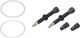 Ritchey WCS Zeta GX Disc Center Lock 28" Laufradsatz - black/Non Boost/Non Boost/142 mm/100 mm/28"/Shimano Road/100 mm/Shimano Road/100 mm/142 mm