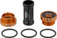 Hope Stainless Steel MTB Bottom Bracket - orange/BSA 68/73