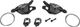 SRAM GX Trigger Schaltgriff-Set 2-/11-fach X- Actuation - black