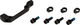 Shimano Étrier de Frein BR-R317 avec Plaquettes en Résine - argenté/Roue arrière