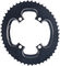 absoluteBLACK Plato Oval Road Silver Series 110/4 para Shimano Dura-Ace 9000 - grey/50 