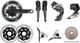 SRAM Red eTap AXS HRD FM Powermeter Group 2x12 37-50 CL Disc Brake - black | 10-26 | Braze-on | 172,5 mm | 37-50