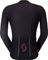 Scott Pro Mid L/S Trikot - cocoa red-black | S