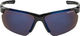 Alpina Defey HR Sports Glasses - black gloss | ceramic mirror blue