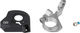 Shimano Basis-Abdeckungseinheit für SL-M7000 mit Ganganzeige - schwarz-silber/rechts / 10 fach